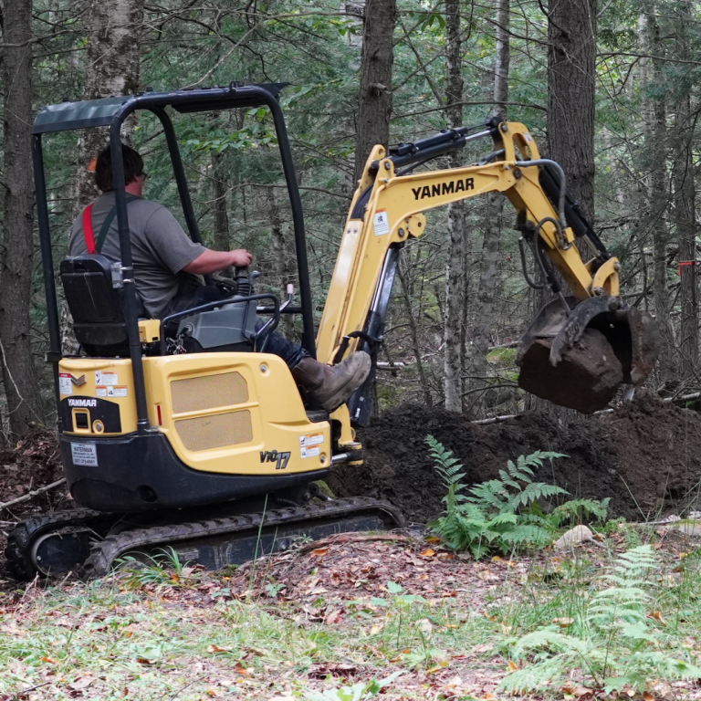 Septic and Excavator work in Kennebec