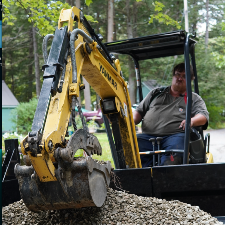 Septic and Excavator work in Kennebec
